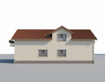 Проект дома из блоков 10-2065