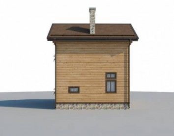 Проект деревянного дома 10-2235