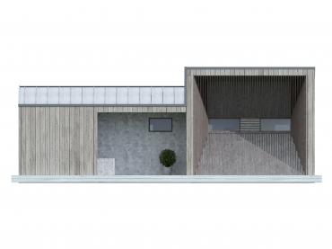 Проект каркасного дома 2-10-1