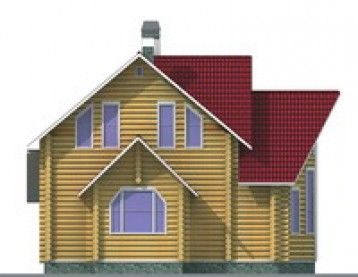 Проект деревянного дома 1040