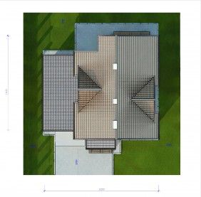 Проект дома из блоков 1-61