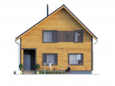 Проект каркасного дома 2-50-1