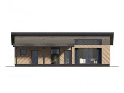 Проект дома из блоков м5