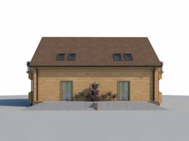 Проект деревянного дома 10-543-3