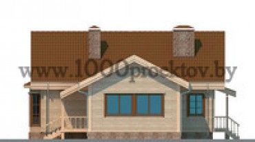 Проект деревянного дома 1041