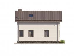 Проект каркасного дома 2-11