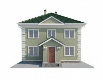 Проект дома из блоков 10-2035-2