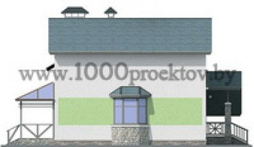 Проект дома из блоков 1088