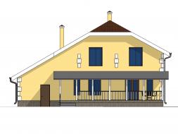 Проект дома из блоков 1-48