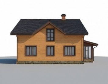Проект деревянного дома 10-2159