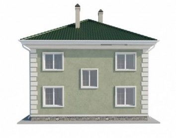 Проект дома из блоков 10-2035-2