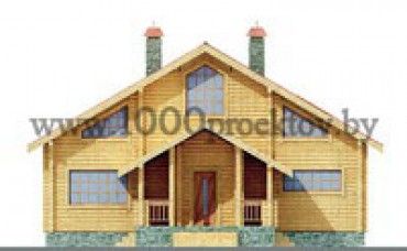 Проект деревянного дома 1057