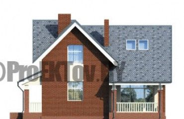 Проект дома из блоков 1127