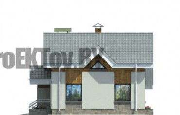 Проект дома из блоков 1129