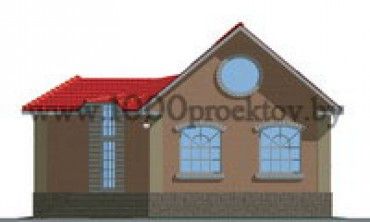 Проект дома из блоков 1085