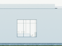 Проект дома из блоков м1