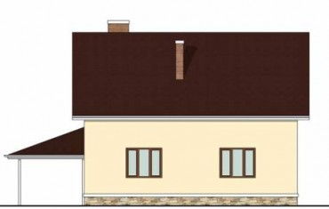 Проект дома из блоков 1509