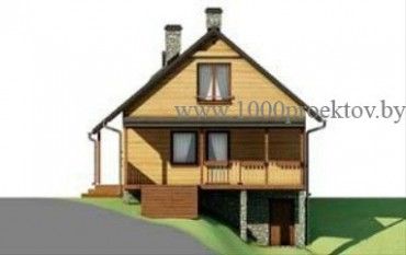 Проект деревянного дома 1610