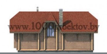 Проект деревянного дома 1037