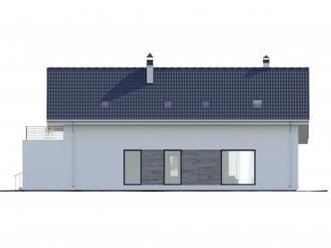 Проект дома из блоков м11