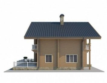 Проект деревянного дома 10-2013