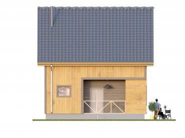 Проект каркасного дома 2-50-1