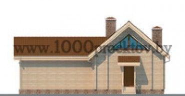 Проект деревянного дома 1041
