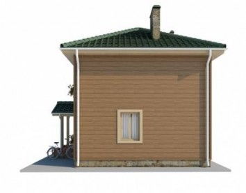 Проект деревянного дома 10-2095