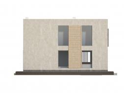 Проект каркасного дома 2-80-3