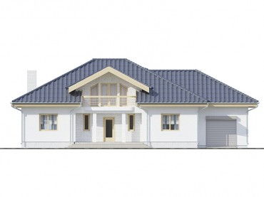 Проект дома из блоков м17