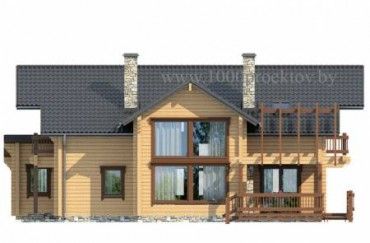 Проект деревянного дома 1612