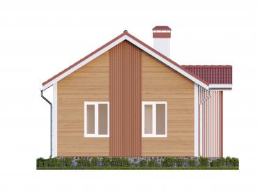 Проект каркасного дома 2-60-3