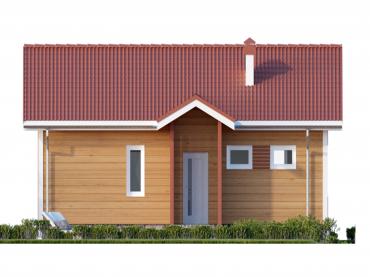 Проект каркасного дома 2-60-3