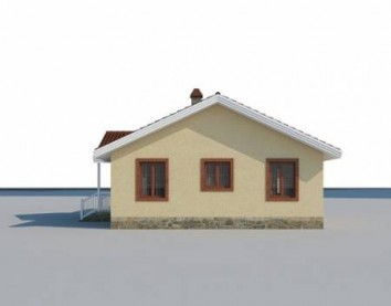 Проект дома из блоков 10-2144-2