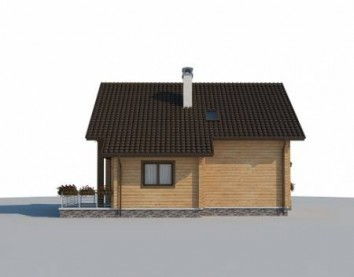 Проект деревянного дома 10-2123-2