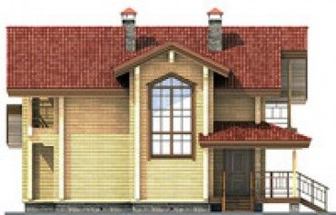 Проект деревянного дома 1026