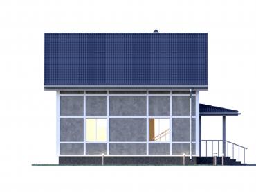 Проект каркасного дома 2-70-1