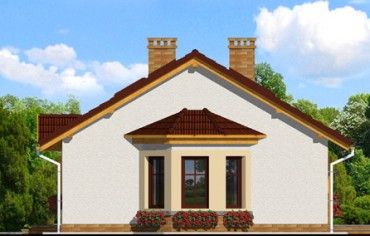 Проект дома из блоков 1582