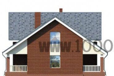 Проект дома из блоков 1127