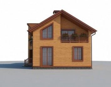 Проект каркасного дома 10-2189-2