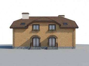 Проект деревянного дома 10-181-2