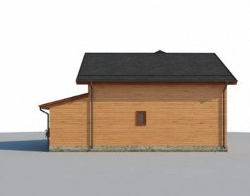 Проект деревянного дома 10-2206