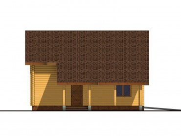 Проект деревянного дома 3-3
