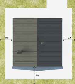 Проект каркасного дома 2-14