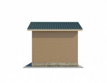 Проект деревянного дома 10-2121