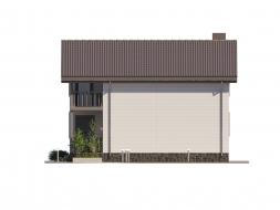 Проект каркасного дома 2-11