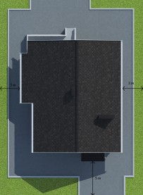 Проект каркасного дома 2-8