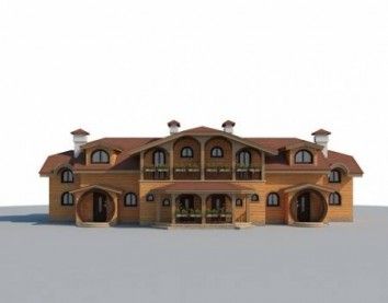 Проект каркасного дома 10-2239