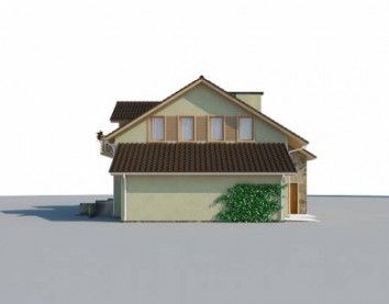 Проект дома из блоков 10-433-2