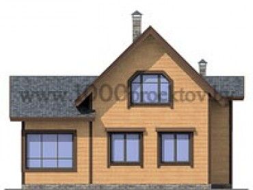 Проект деревянного дома 1013
